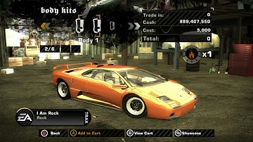 NFS MW REDUX 2019 LAMBORGHINI DIABLO SV BEAST