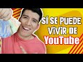 Esto me PAGÓ YouTube por 500,000 Vistas | Los GRANDES YouTubers si son MILLONARIOS