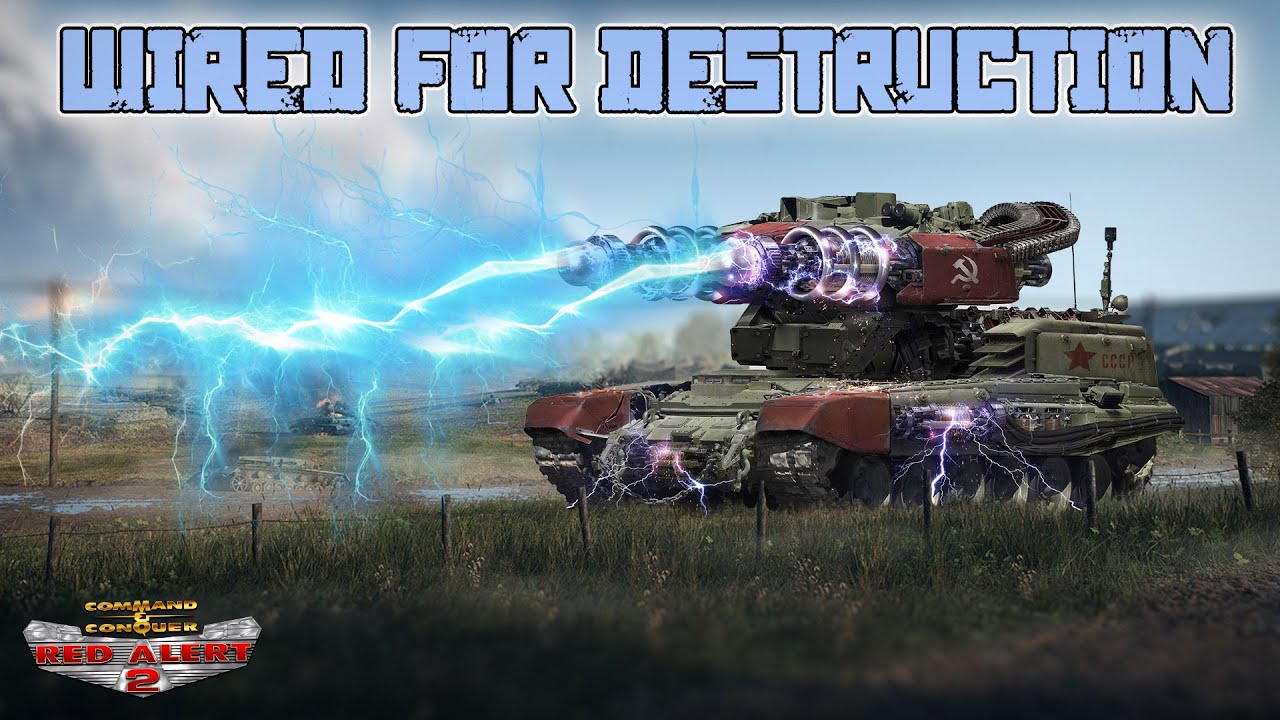 Red Alert 2 | Oil in Center With Game-Breaking Tesla Weapons - YouTube