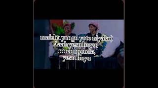 Exauce kateng x Marie kasole- yesu ninampenda-lyrics