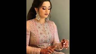 Aiman Khan Looking Gorgeous At Minal Walima Ceremony Reception
