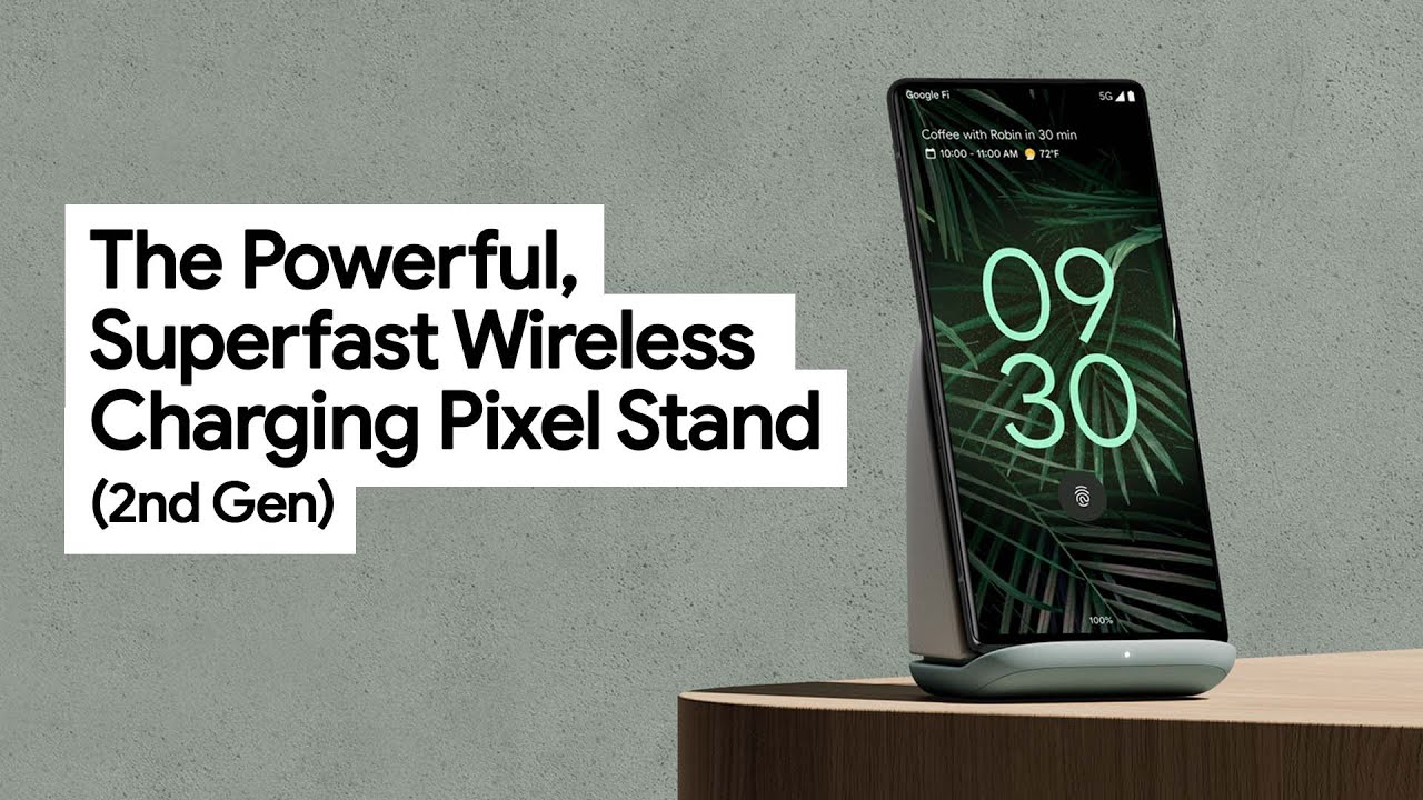 Google Pixel Stand with Qi Wireless Charging