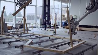 В Швейцарии инженеры научили роботов строить каркасы
