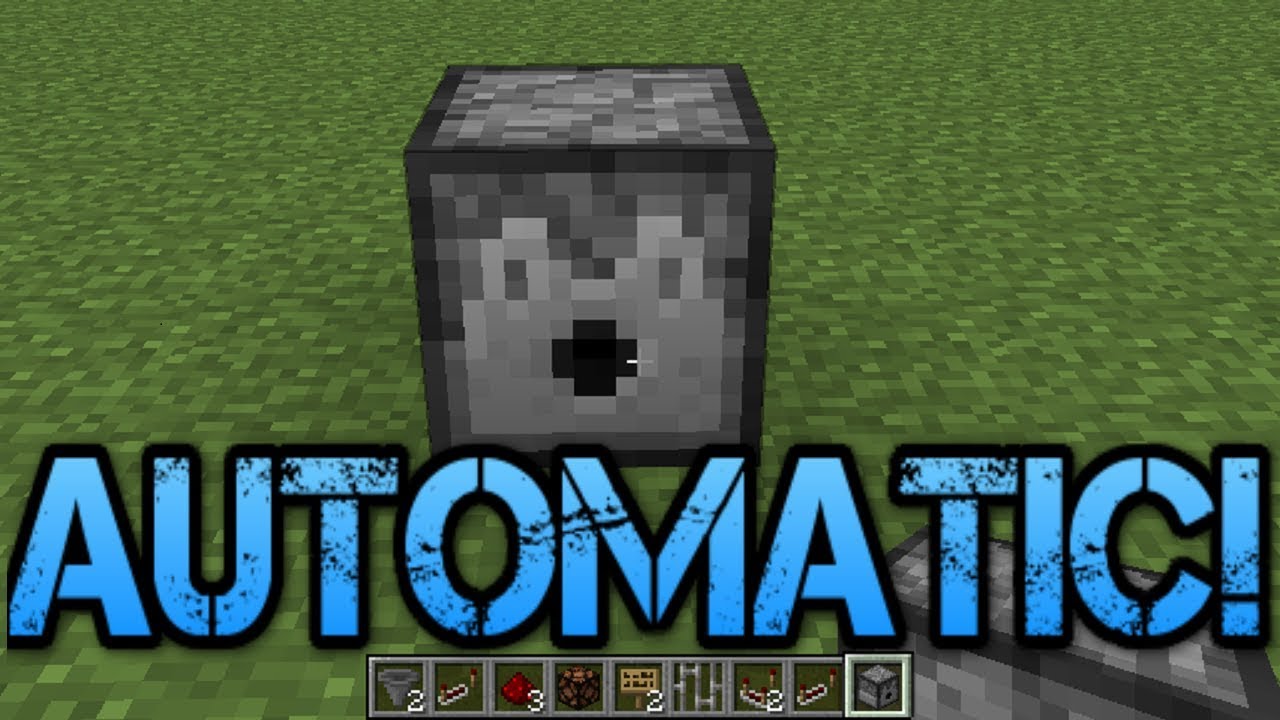 Minecraft: How to Make an Automatic Dispenser(EASY!)
