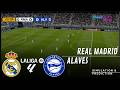 Real Madrid vs Alavés LALIGA 25/26 ⚽ Simulación y predicción