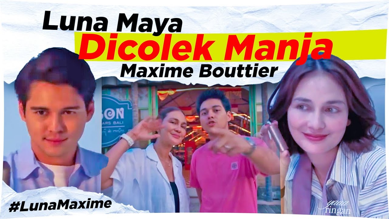Saat Maxime Bouttier Nongki bareng Ari Lasso & Luna Maya dicolek Manja Frekuensi Cinta Makin Menyala