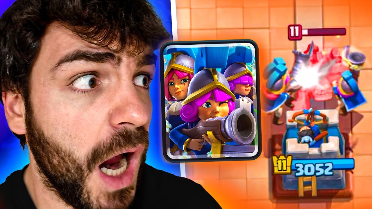 Así Funciona el Rework del Trio de Mosqueteras en Clash Royale!😱
