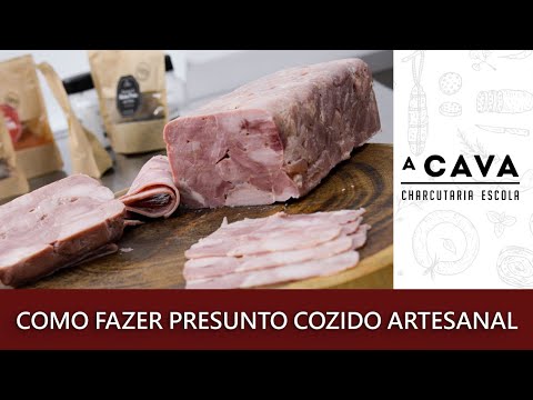 Vídeo: Como Cozinhar Presunto Caseiro