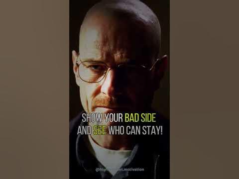 Never hide your bad side to make someone stay | Show your bad side and ...