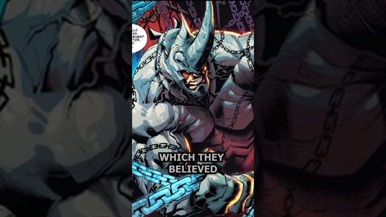 Rhinos origins explained !#rhino #marvel #marvelcomics #marvelstudios #marvelorigins #marvellegends