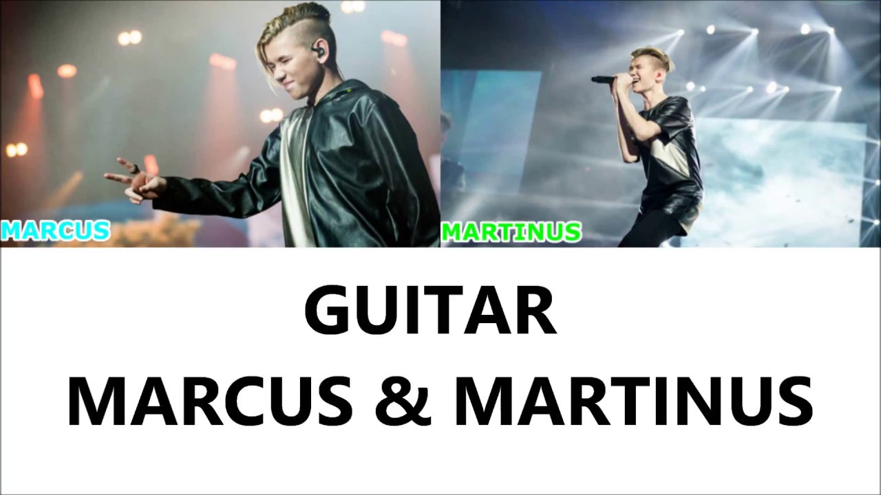 Guitar   Marcus  Martinus lyrics Color Coded
