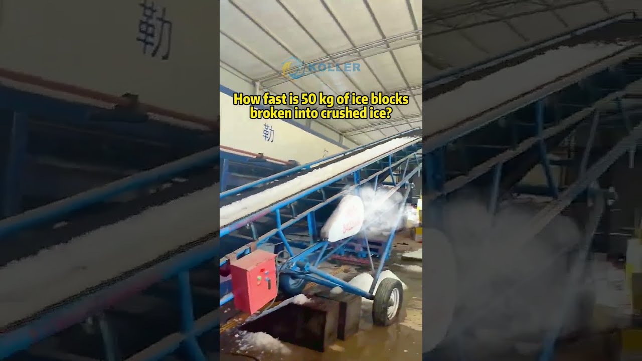How Fast Is 50 Kg Of Ice Blocks Broken Into Crushed Ice YouTube How Fast Is 50 Kg Of Ice Blocks Broken Into Crushed Ice YouTube