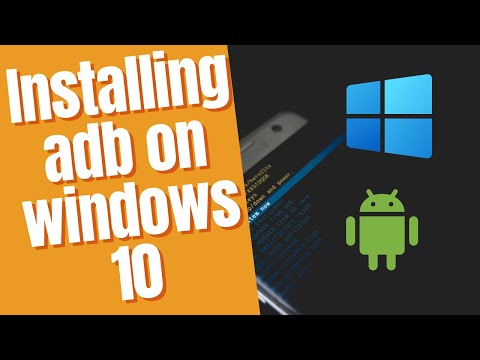 How to install adb on windows 10