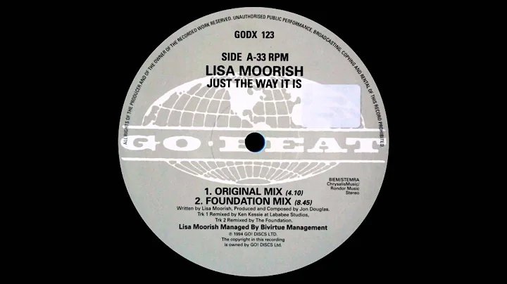 LISA Moorish - Just The way It Is Foundation Mix H...