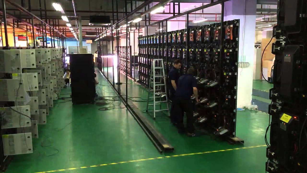 PSCo Absen A3 Pro LED Display Factory Acceptance Test - YouTube