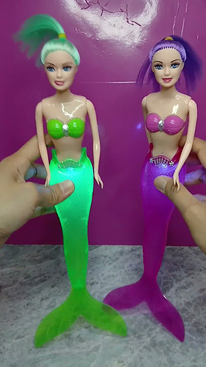 CUTE TRANSFORMING 🟣🟢 MERMAID'S 🧜♀️
