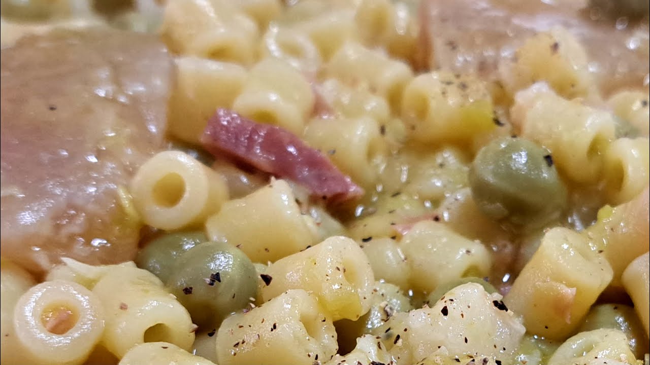 Pasta e piselli ( a modo mio)