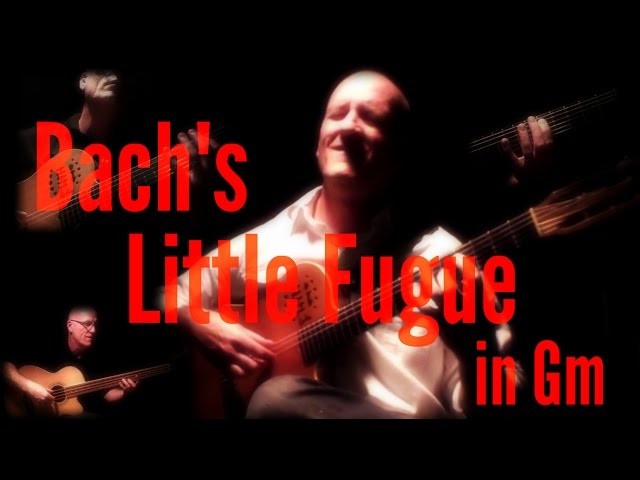 J.S. Bach: Little Fugue in G Minor, BWV 578 for 3 Guitars & Bass