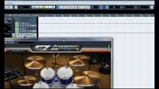 Раскладка на микшер EZ Drummer в Cubase Раскладка на микшер EZ Drummer в Cubase