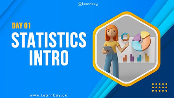 Statistics Intro | Day 01 | Statistics for Machine Learning Tutorial