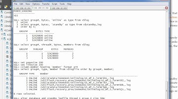 04.02-04 Oracle_10gR2_DataGuard_4.2 Step 4 Create Standby Redo Logs.avi