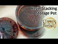Easy but beautiful Resin Stacking Storage Pots
