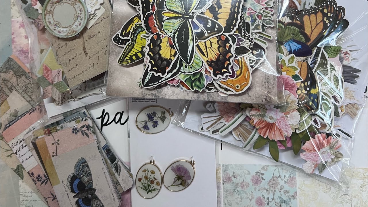 Junk Journal Supply Haul Hobby Lobby YouTube