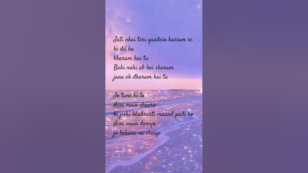 Paro x Maand lyrics| aesthetic| song| status| #aesthetic #songs #status #lyrics #viral