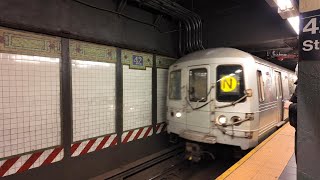 NYC Subway Ride from Times Square-42nd Street to Chinatown | November 2023