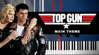 Top Gun (Main Theme) - Piano Tutorial
