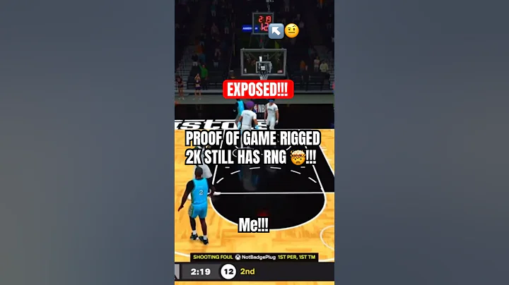 2K HAS A BIG PROBLEM GAMES ARE BEING RIGGED 100% FAVOR BASED GAME 😳!!! #2kcommunity  #nba2k26 #2k26