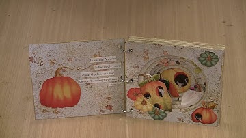 Autumn Tidings Tunnel Book by Joggles.com
