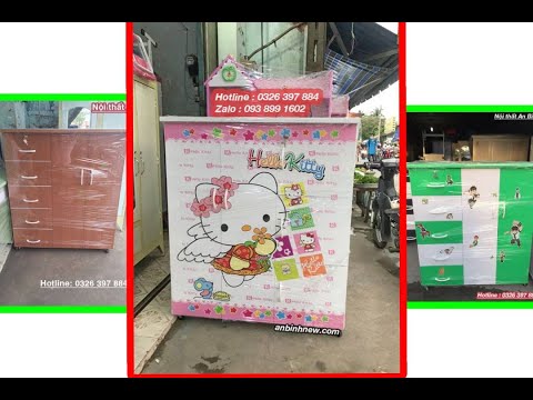 Video Tủ đựng quần áo bằng nhựa nhỏ gọn | anbinhnew.com - youtube