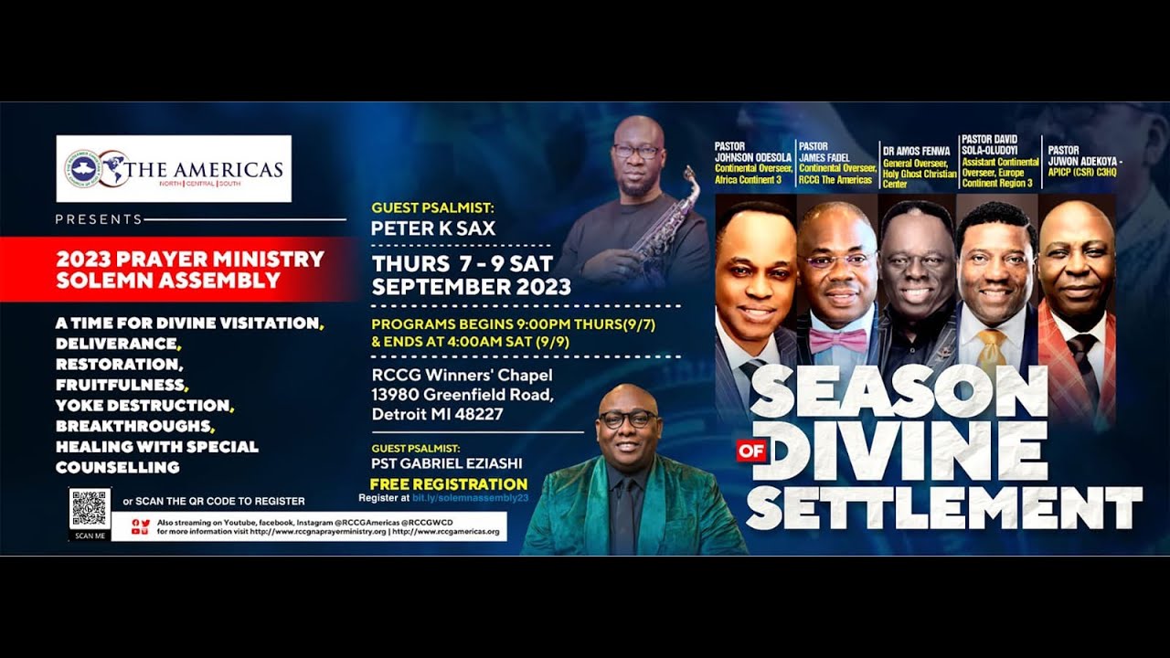 2023 RCCG The Americas Solemn Assembly - Day 1