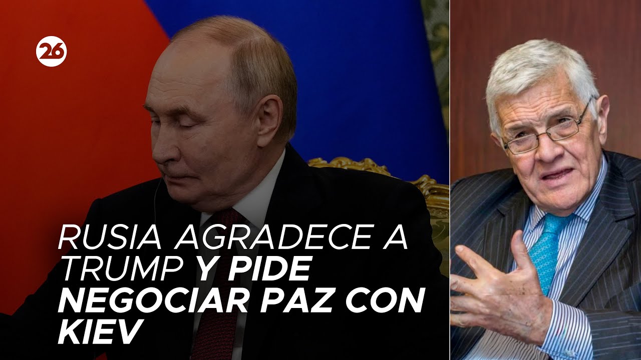 🇷🇺 RUSIA | Moscú agradece a Trump y pide negociar la paz con Kiev: el  análisis de Jorge Castro
