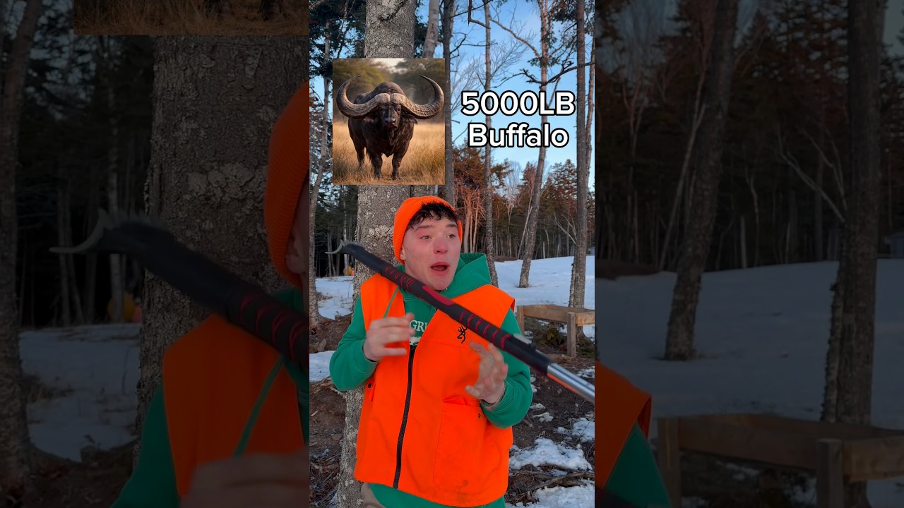 How Different Sized Water Buffalos Make Hunters React… #hunting #funny #outdoors #buffalo