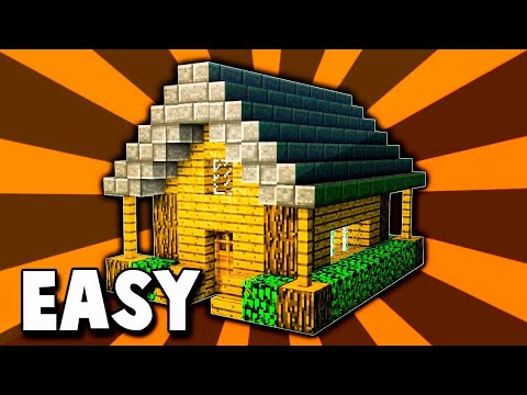 Minecraft House Tutorial | آموزش ساخت خانه در ماینکرافت| طريقة بناء بيت في ماينكرافت
