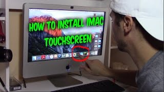 Easy How to setup install use & reset iMAC Touchscreen
