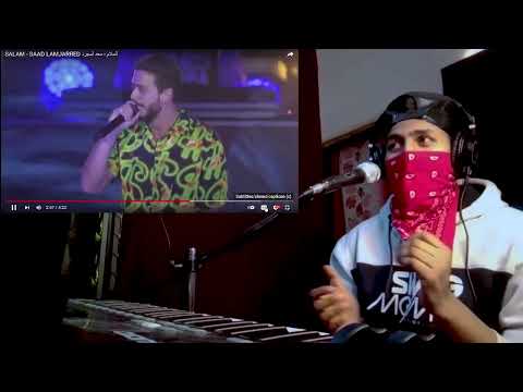 SALAM - SAAD LAMJARRED السلام - سعد لمجرد Indian Reaction ! Mask Off Reaction