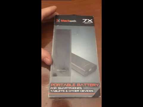 Blackweb BWA18WI050 Portable Battery 20amp 20000mah - YouTube