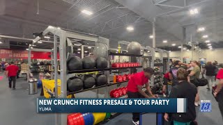 New Yuma Crunch Fitness hosts its Presale & Tour Party
