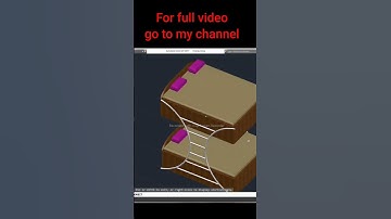 3D autocad video #shorts #autocad #short #cad