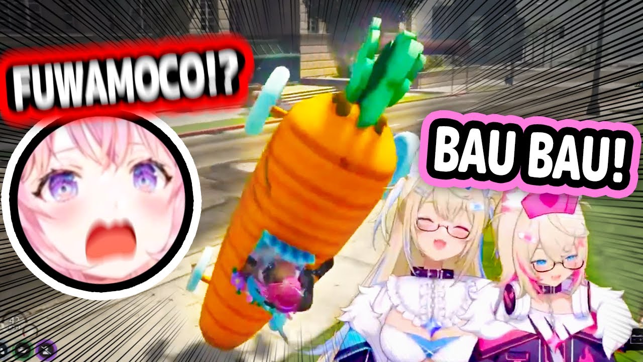 Koyori Let FuwaMoco Drive Her Carrot Rocket But Immediately Regrets It【Hololive】