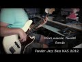 Test fender jazz bass new american standard 2012