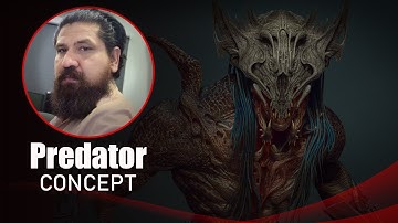 Predator Concept | Dheep Studio | Muhammad Zahid Raza Khan | Zbrush-Time-Laps