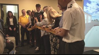 West Liberty University cuts ribbon on Gary E. West Aviation Center