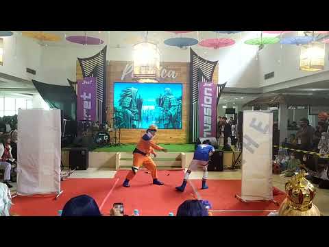 Naruto Vs Sasuke Cosplay Performance Tim Tenggarong Pride JFest Secret Invasion Balikpapan