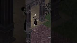 Hi guys, meet Mrs.Bonehilda!, the bone maid in #thesims1