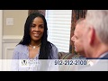 Deborah explains how Owens &amp; Mulherin went above and beyond to help her after her injury. If you've been injured, call 912-212-2100.