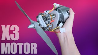 How I Made A Thruster With 3 Brushless Motors 🚀🔥